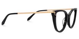 Pearce Cateye Black Glasses2