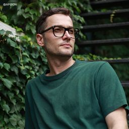 Atlas Black Rectangle Glasses6