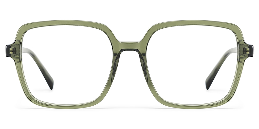 Ember Square Green Glasses