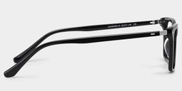 Harper Rectangle Black Glasses4