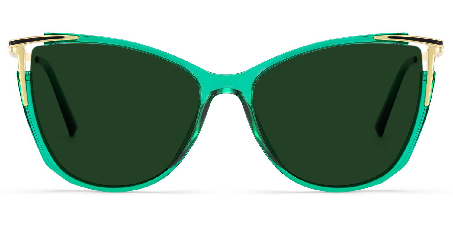 Yomary Cat Eye Two-Tone Sunglasses for Women & Men | ZEELOOL