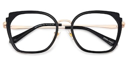 Murcia Square Black Glasses2