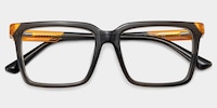 Troy Rectangle Light Gray Glasses2