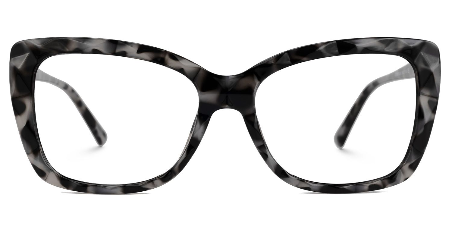 Edna Cateye Gray-Tortoise Glasses0
