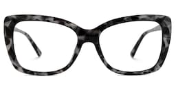 Edna Cateye Gray-Tortoise Glasses0