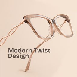 Mason Cat Eye Beige Glasses1