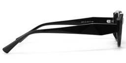 Kiara Geometric Black Sunglasses3