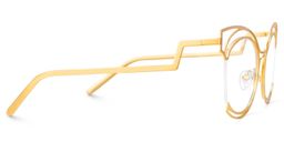 Murphy Cateye Gold Glasses2