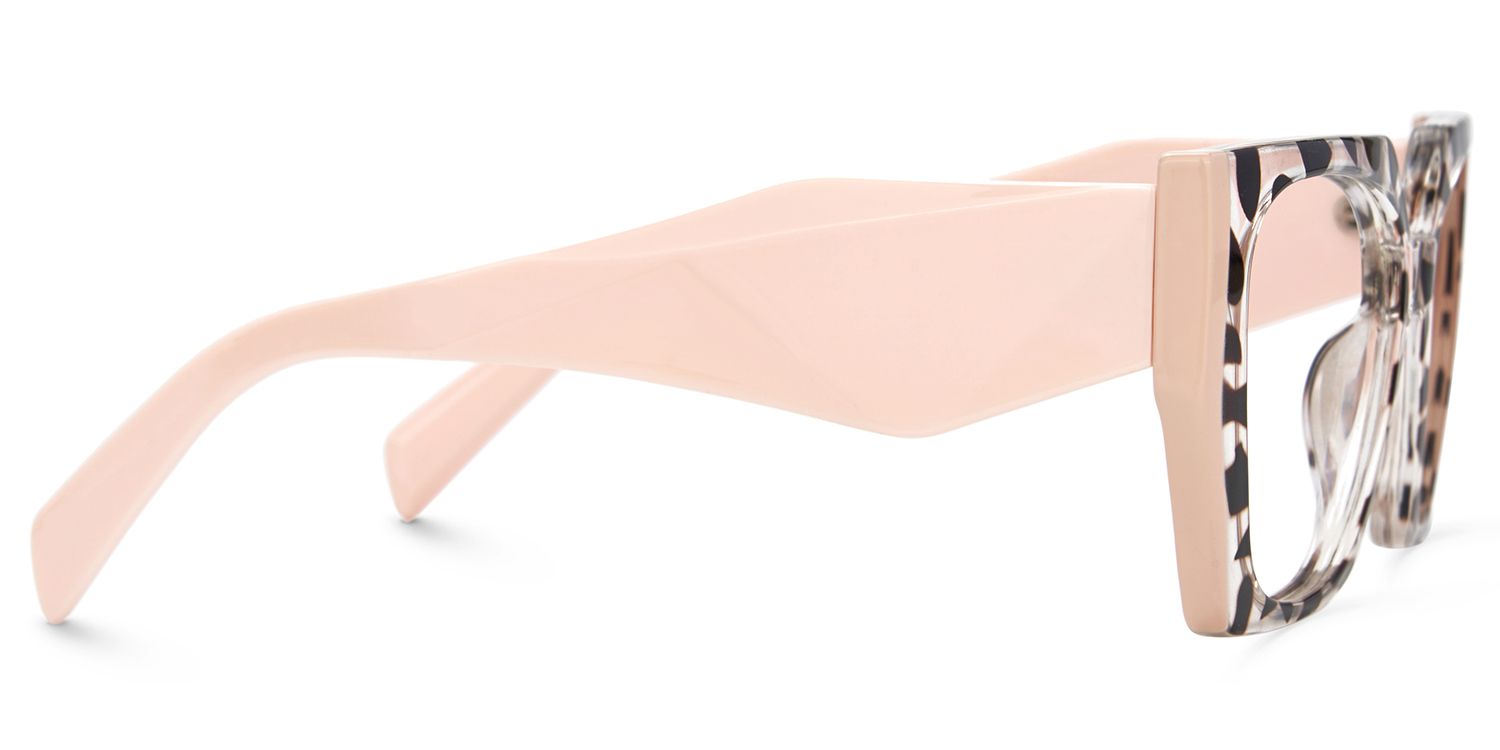 Affordable Dark Havana Hexagon Shaped Prescription Glasses3