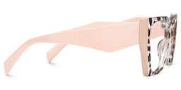 Sileidy Geometric Havana Glasses3