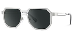 Hype Geometric Silver Glasses3