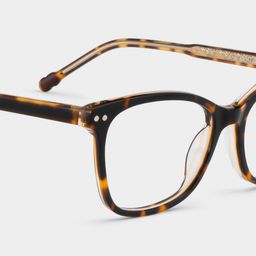 Marigold Rectangle Tortoise Glasses5
