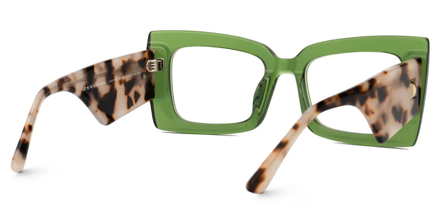 Designer Mitia Green Color Frames Eyeglasses for Women3