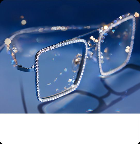 Fidelia Cat Eye Black Glasses