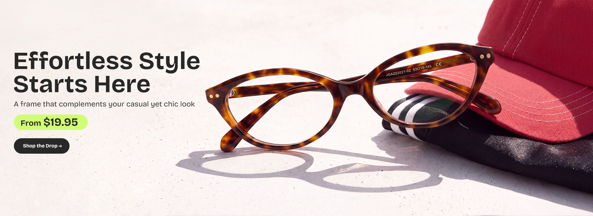 Zeelool optical eyeglasses online store TopBanner1