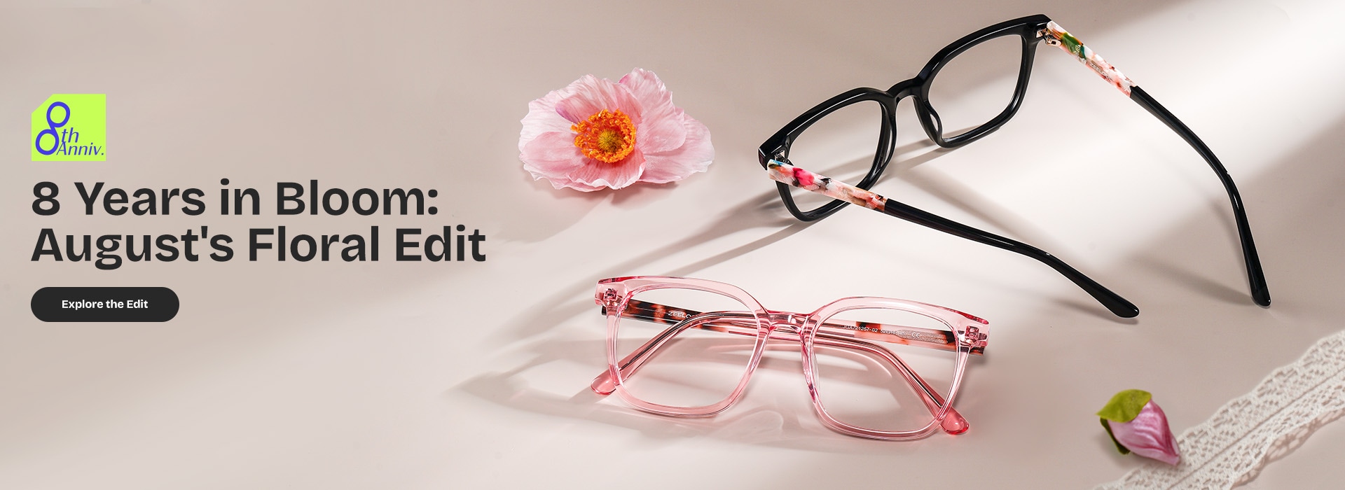Zeelool optical eyeglasses online store TopBanner2