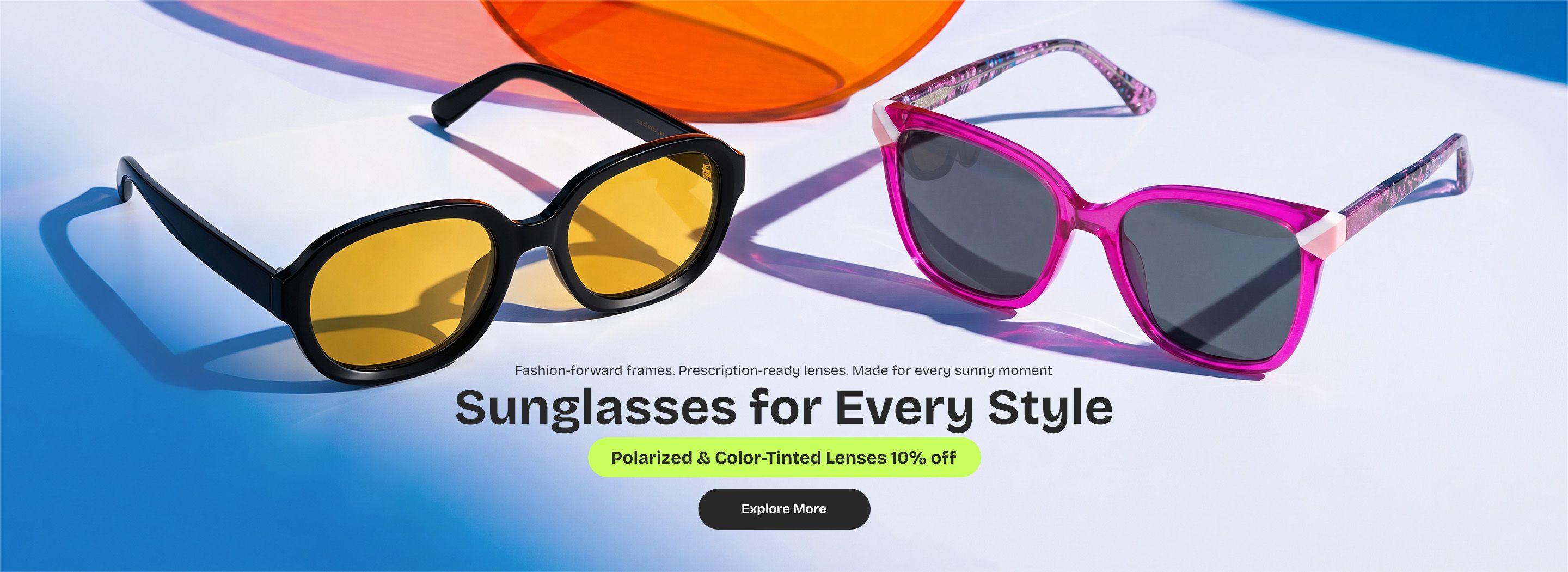 Zeelool optical eyeglasses online store TopBanner2