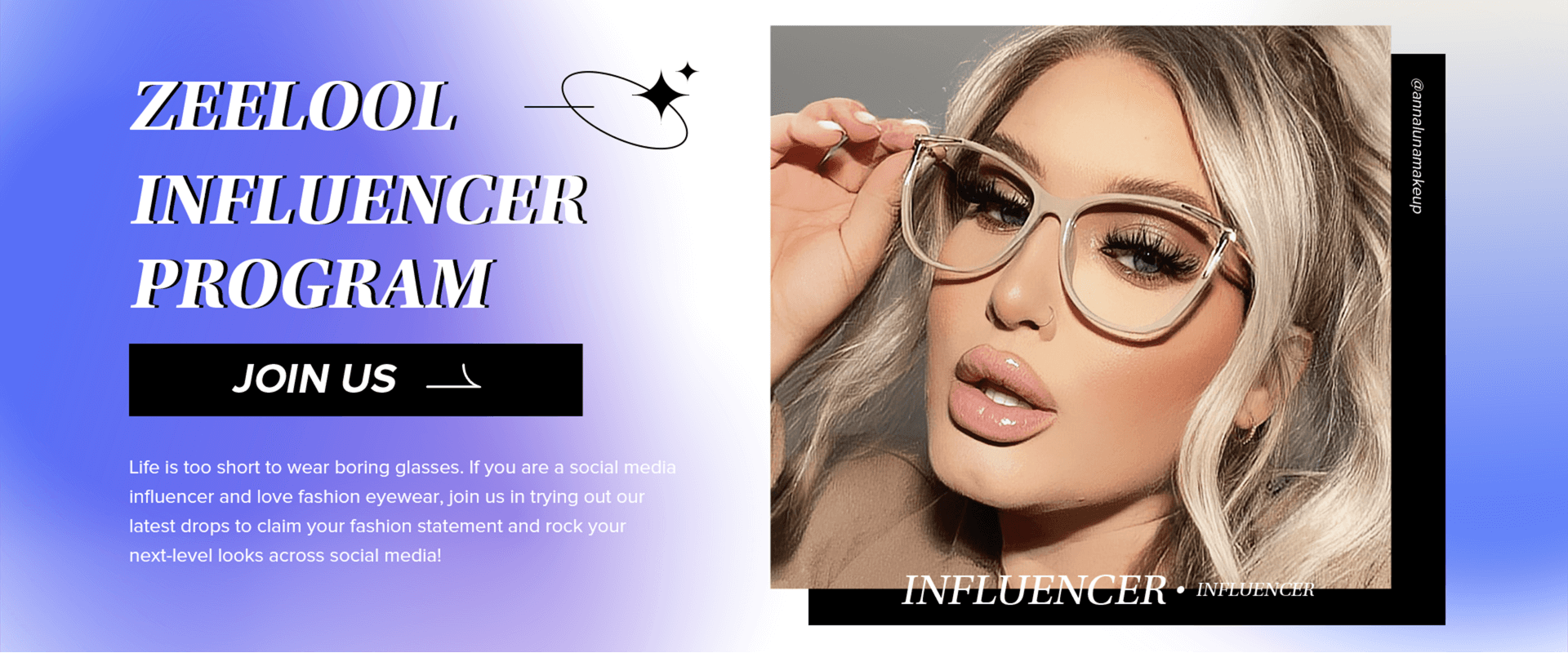 Influencer Program Banner