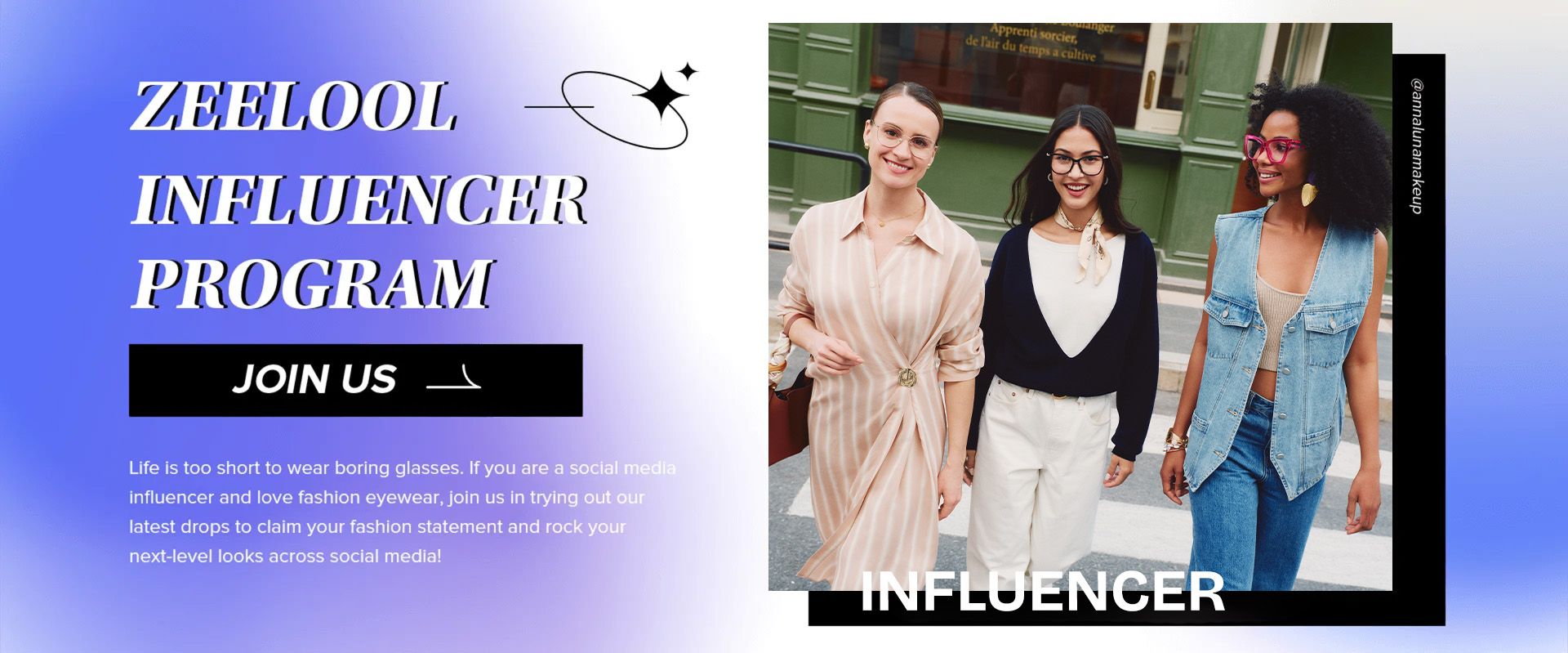Influencer Program Banner