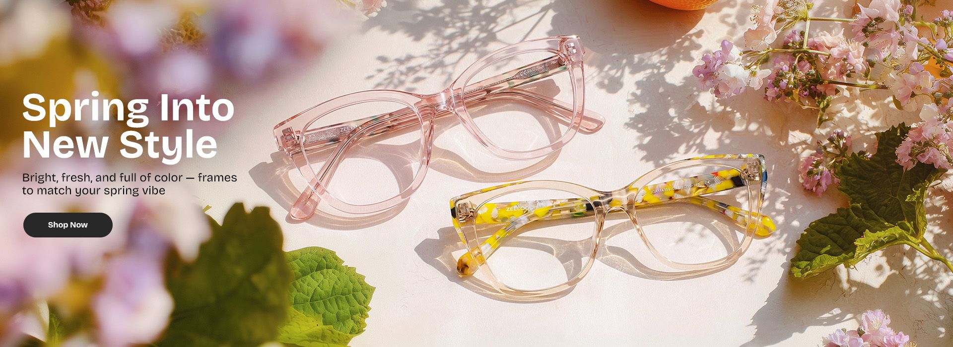 Zeelool optical eyeglasses online store TopBanner0