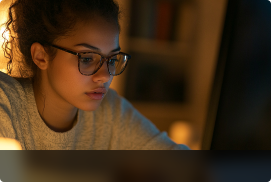Alleviates eye strain from prolonged screen use