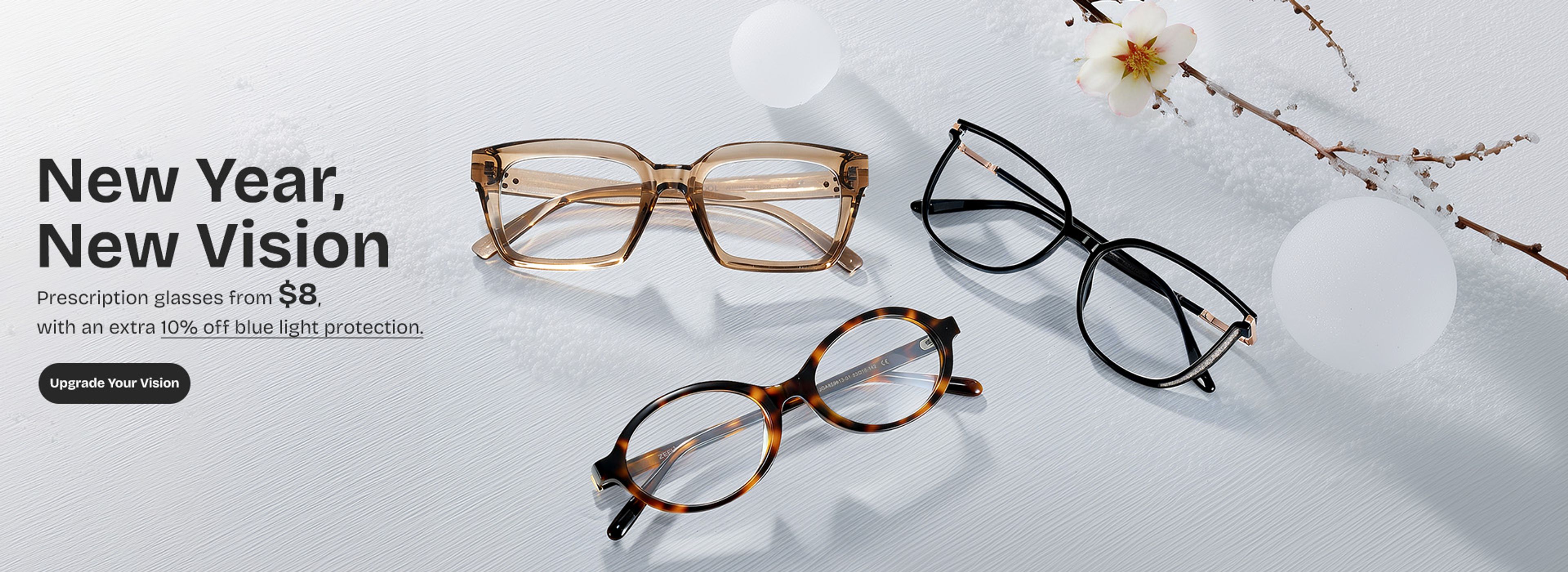 Zeelool optical eyeglasses online store TopBanner0