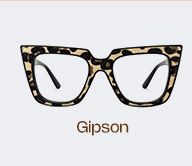 Gipson Glasses - leopard print