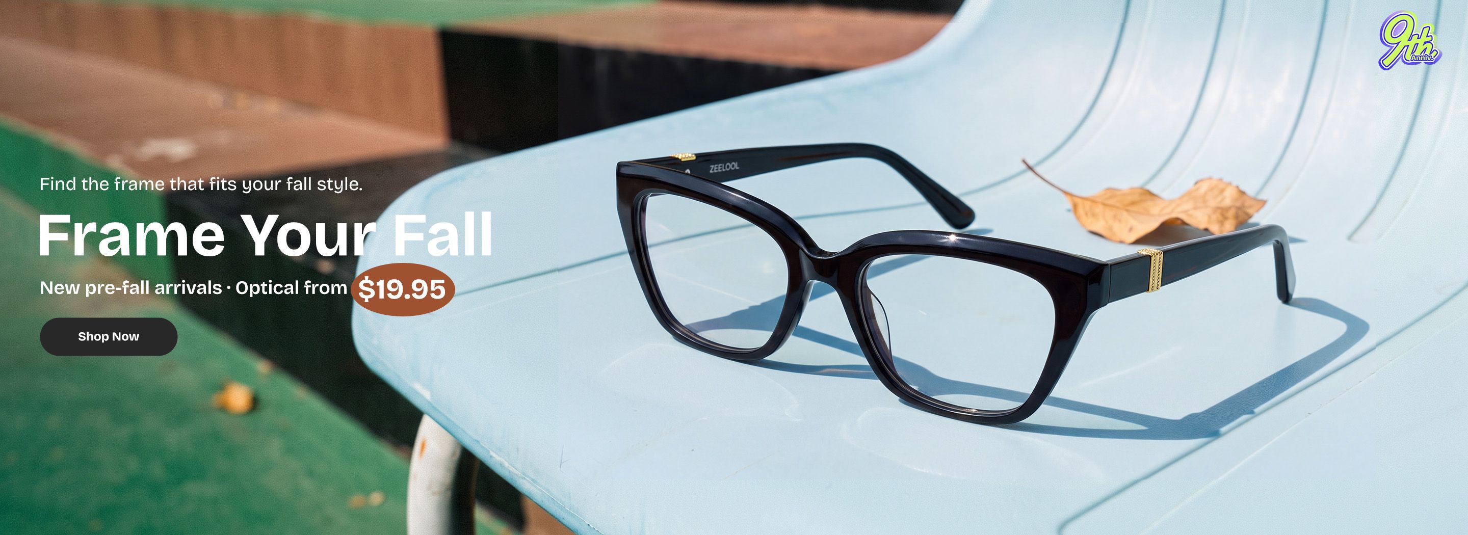 Zeelool optical eyeglasses online store TopBanner1