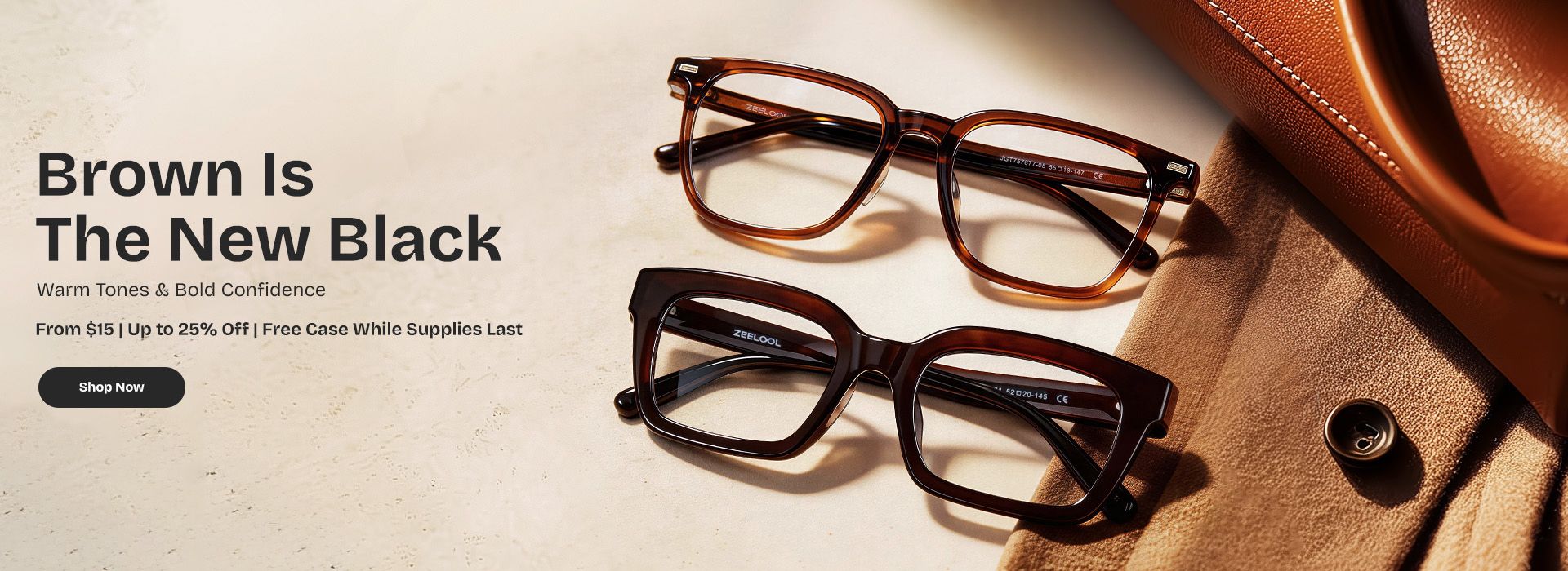 Zeelool optical eyeglasses online store TopBanner0