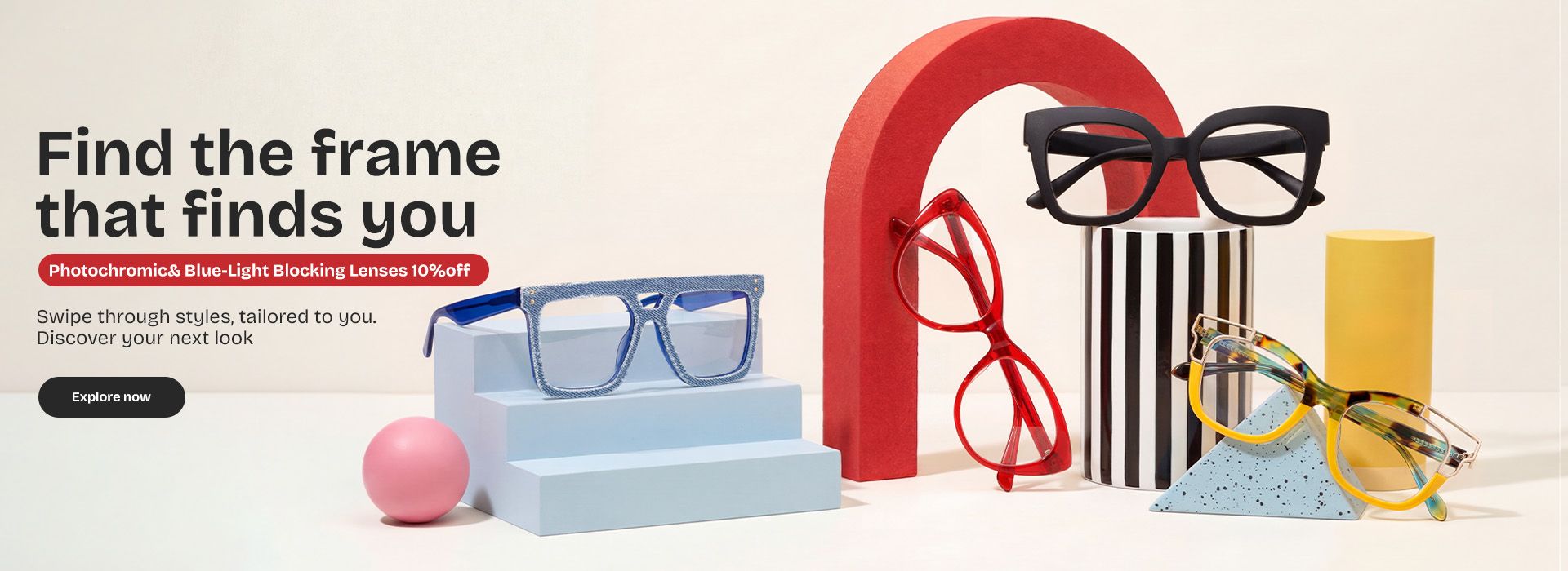 Zeelool optical eyeglasses online store TopBanner2