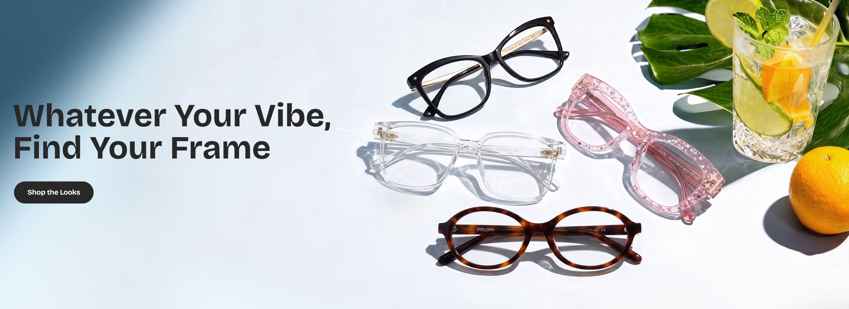 Zeelool optical eyeglasses online store TopBanner0