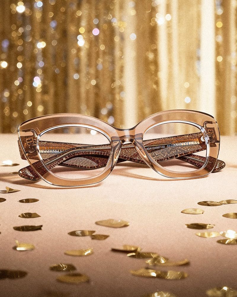 Bold statement eyeglass frames