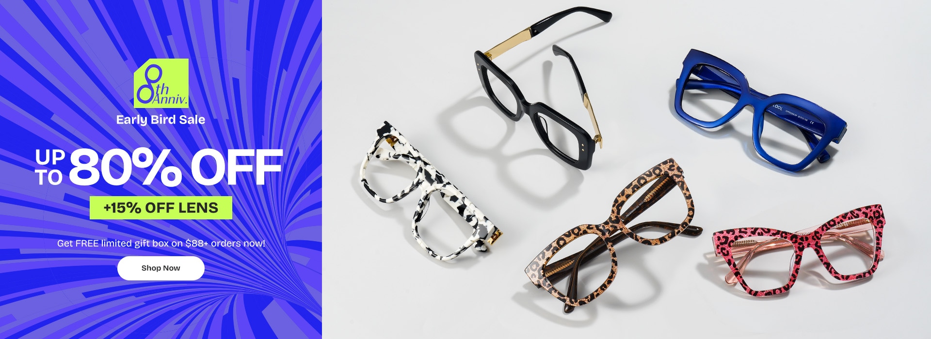 Zeelool optical eyeglasses online store TopBanner0