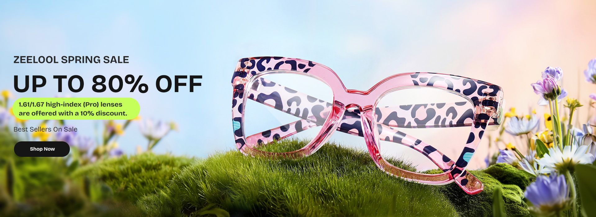 Zeelool optical eyeglasses online store TopBanner0