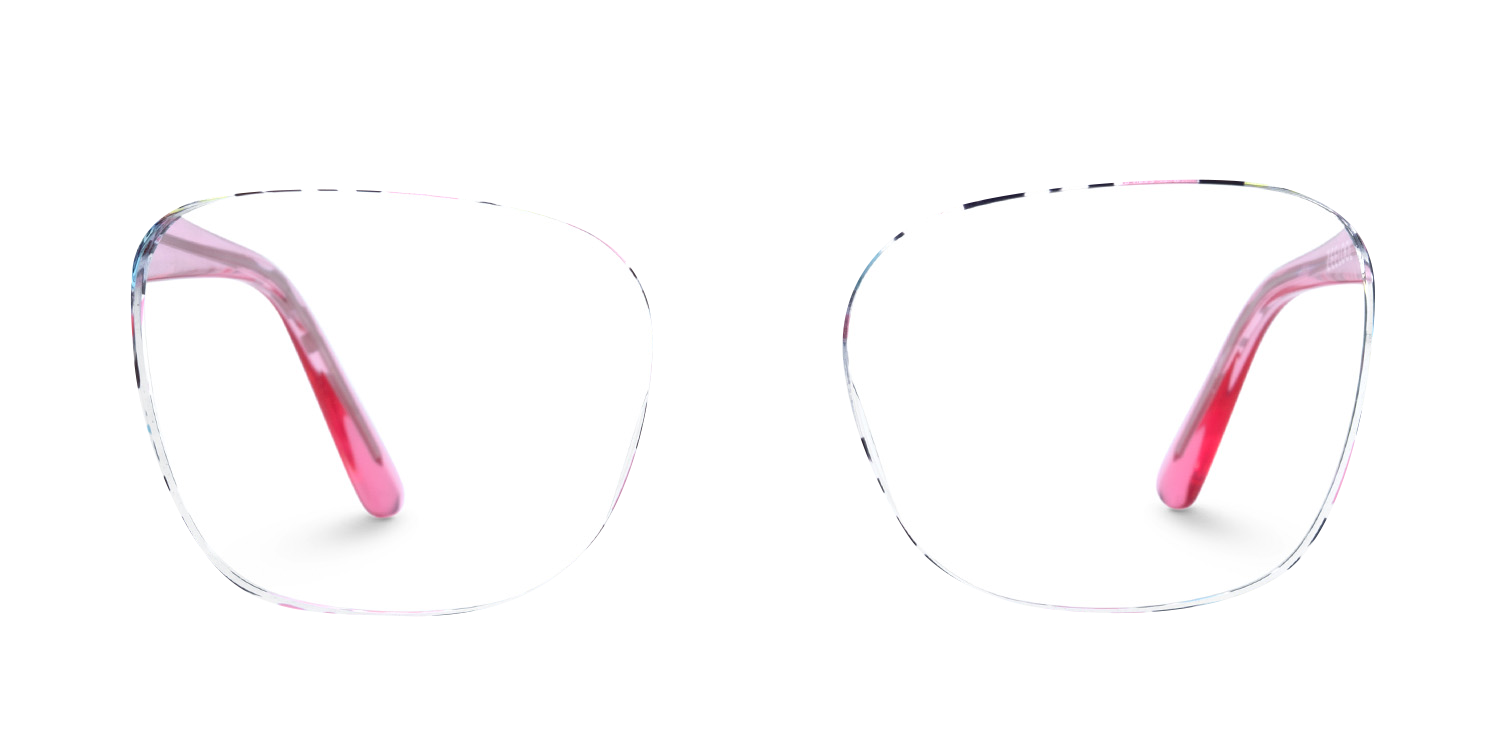 Libby Geometric Crystal Glasses