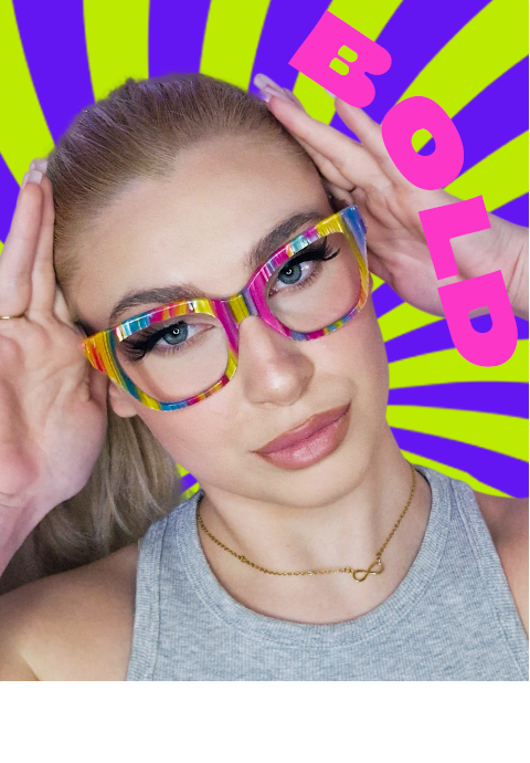 Zeelool optical eyeglasses online store candy-glasses-photo-wall5