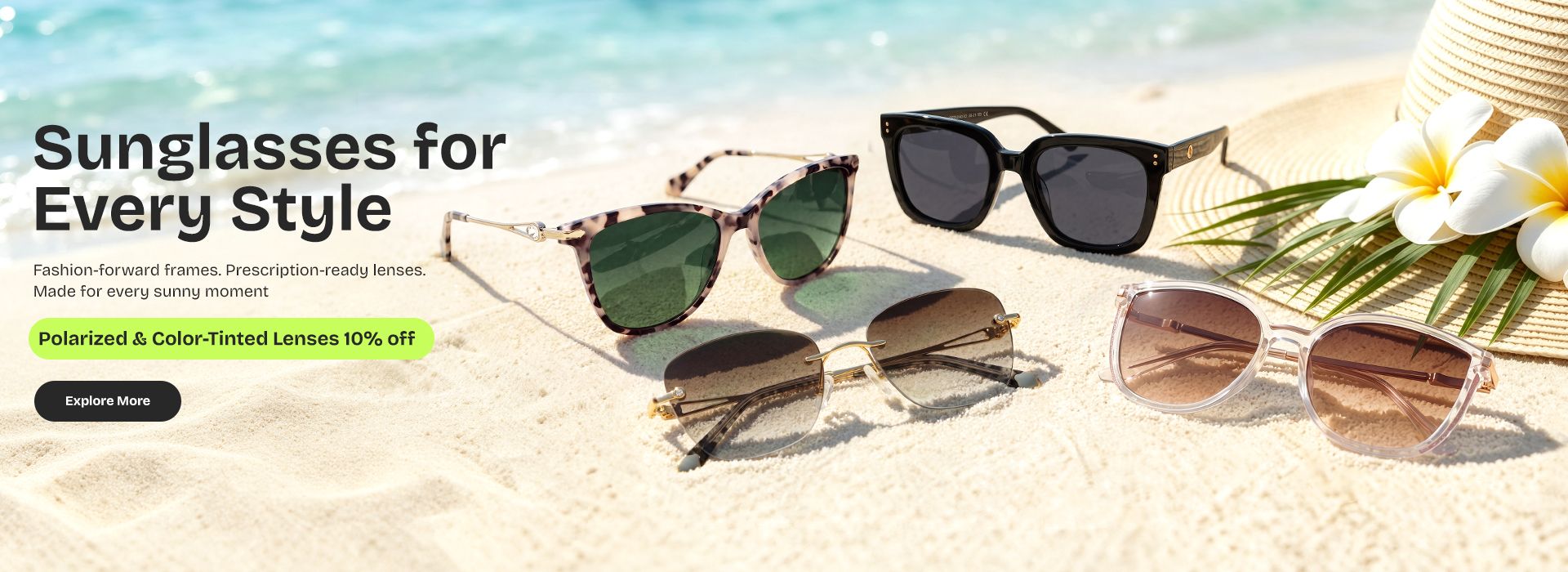 Zeelool optical eyeglasses online store TopBanner1
