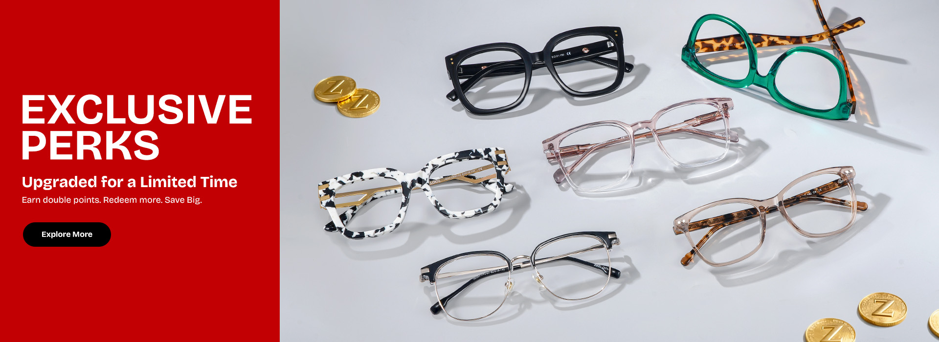 Zeelool optical eyeglasses online store TopBanner0