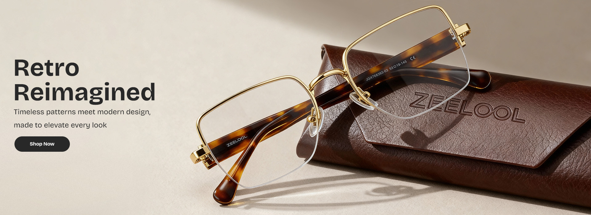 Zeelool optical eyeglasses online store TopBanner1