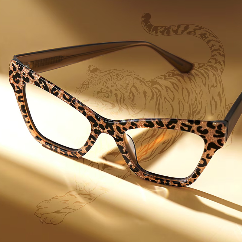 Ansyah Cateye Leopard Glasses9