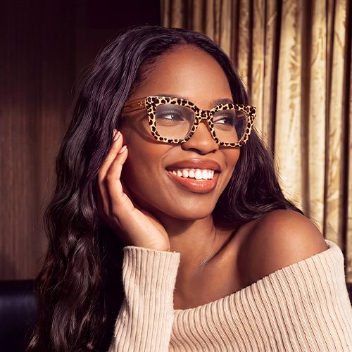 Pastora Cateye Two-Tone Glasses | Zeelool Glasses