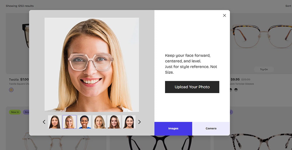 ar try on by upload your photo