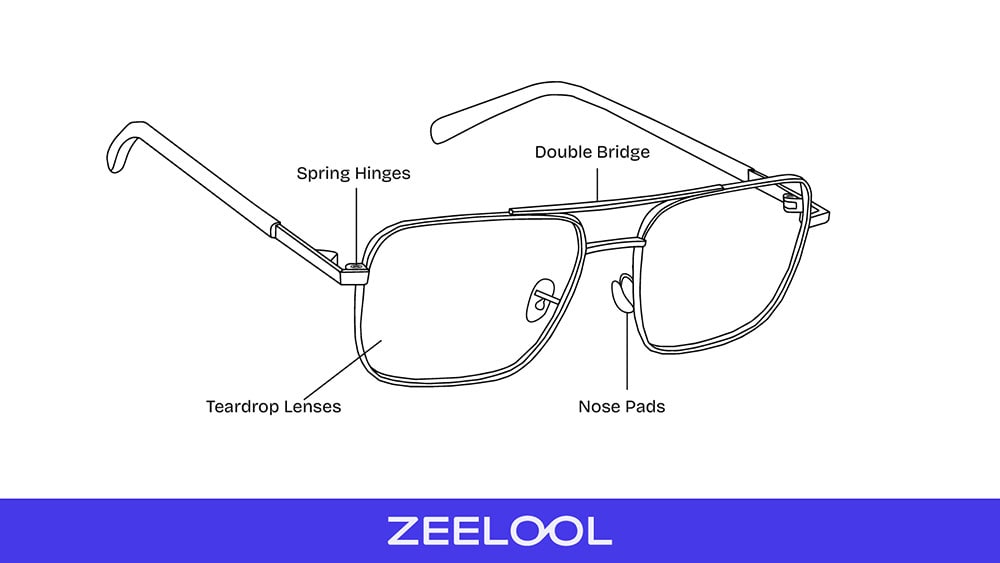 Key Features of Aviator Reading Glasses