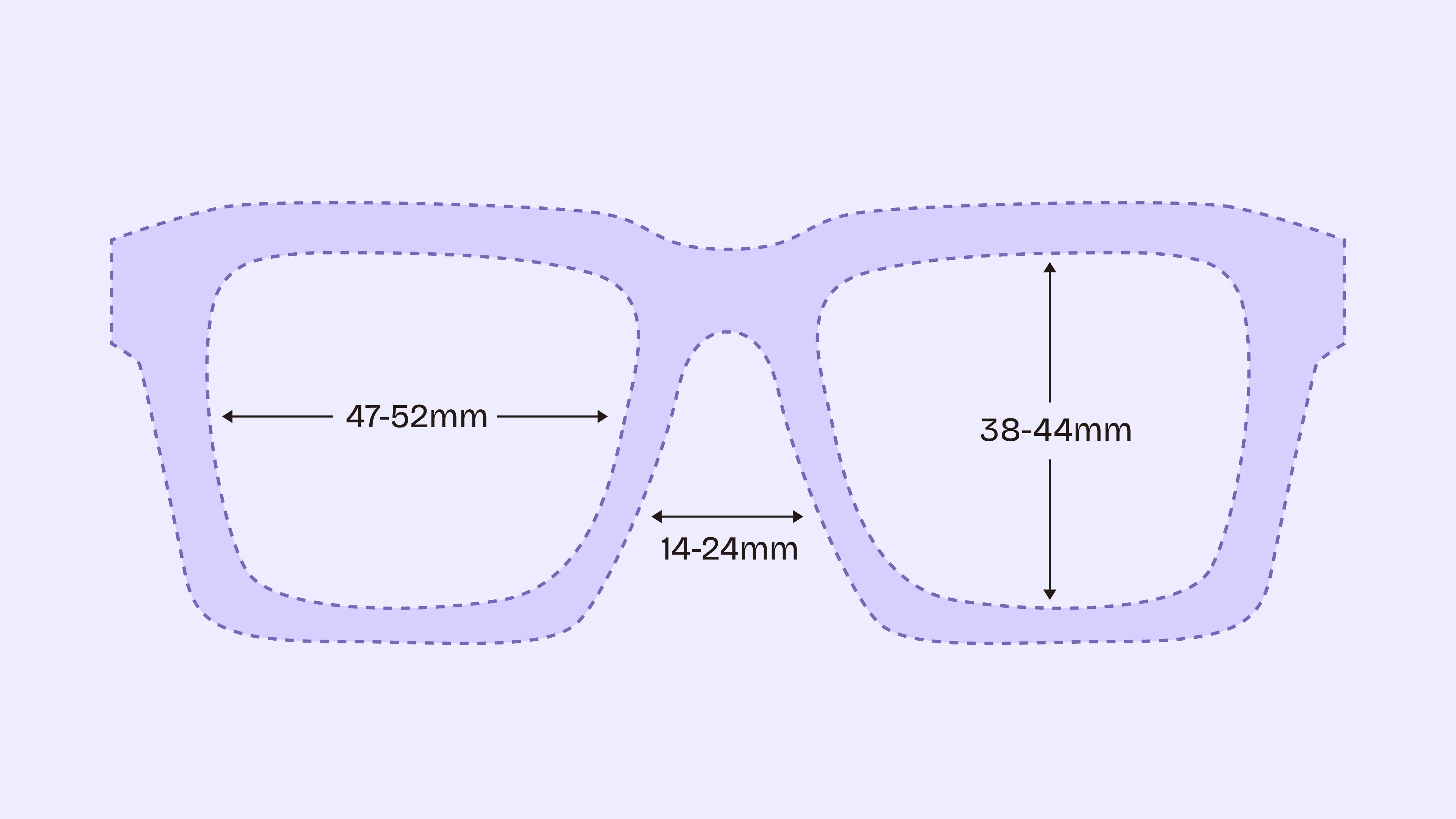 best frame size for small face