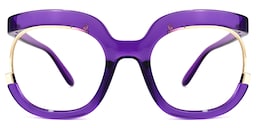 Darice Round Purple Glasses0