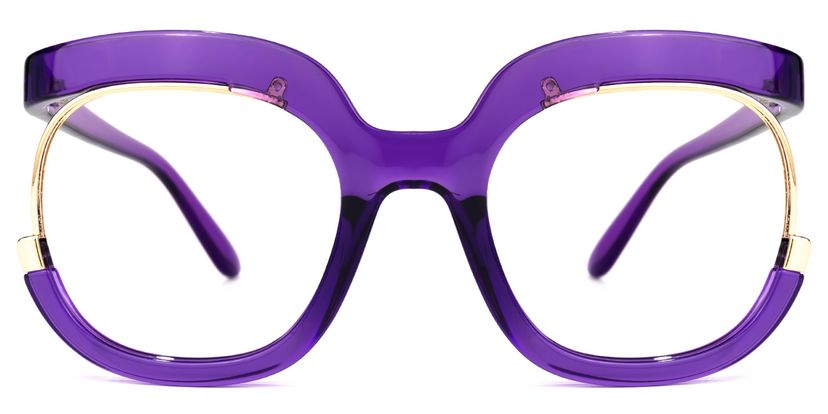Darice Purple Round Glasses