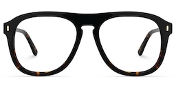 Janitza Aviator Tortoise Glasses0