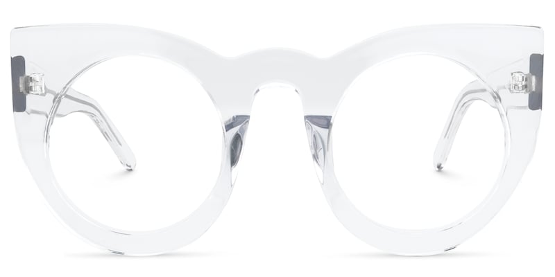 Ophelia Cateye Crystal Glasses | Zeelool Glasses0