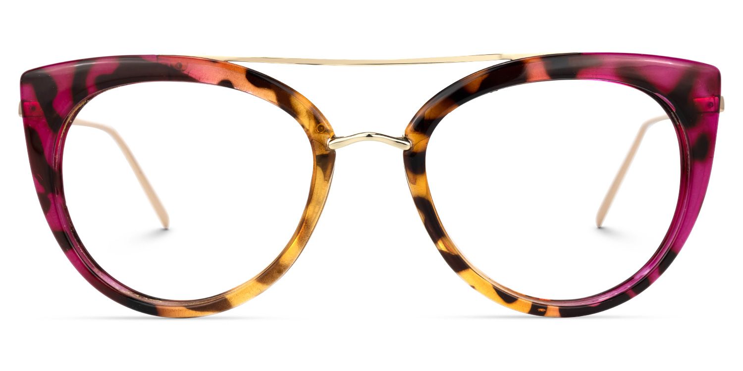 Brinson Cateye Red-Tortoise Glasses | Zeelool Glasses