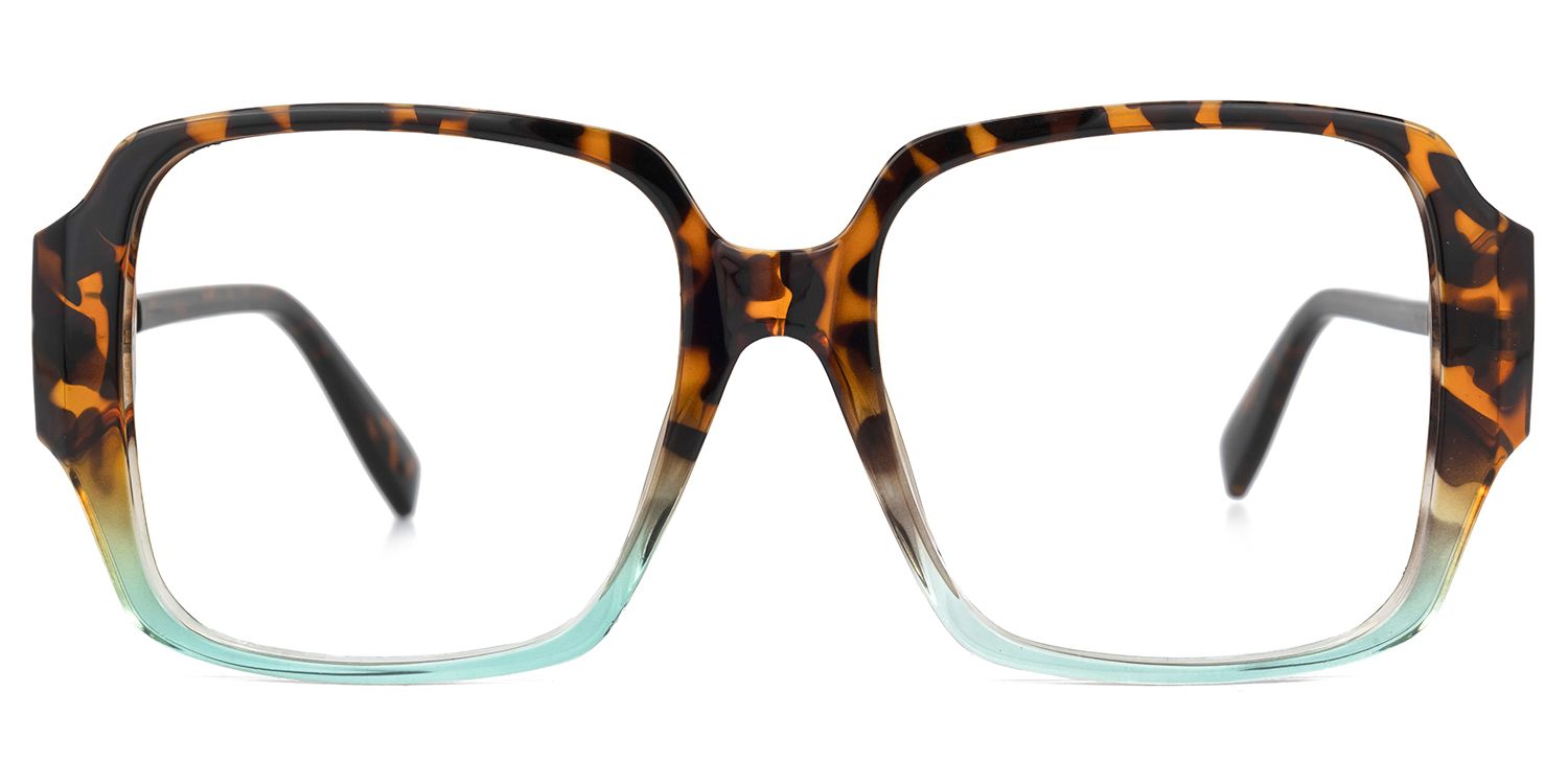 Colon Square Tortoise Glasses | Zeelool Glasses0